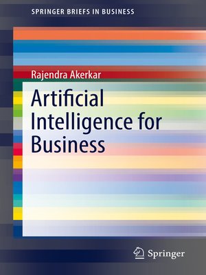 cover image of Artificial Intelligence for Business